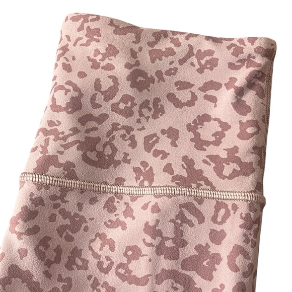 Athleta Purple Leopard Print Leggings Sz XS - Picture 2 of 6